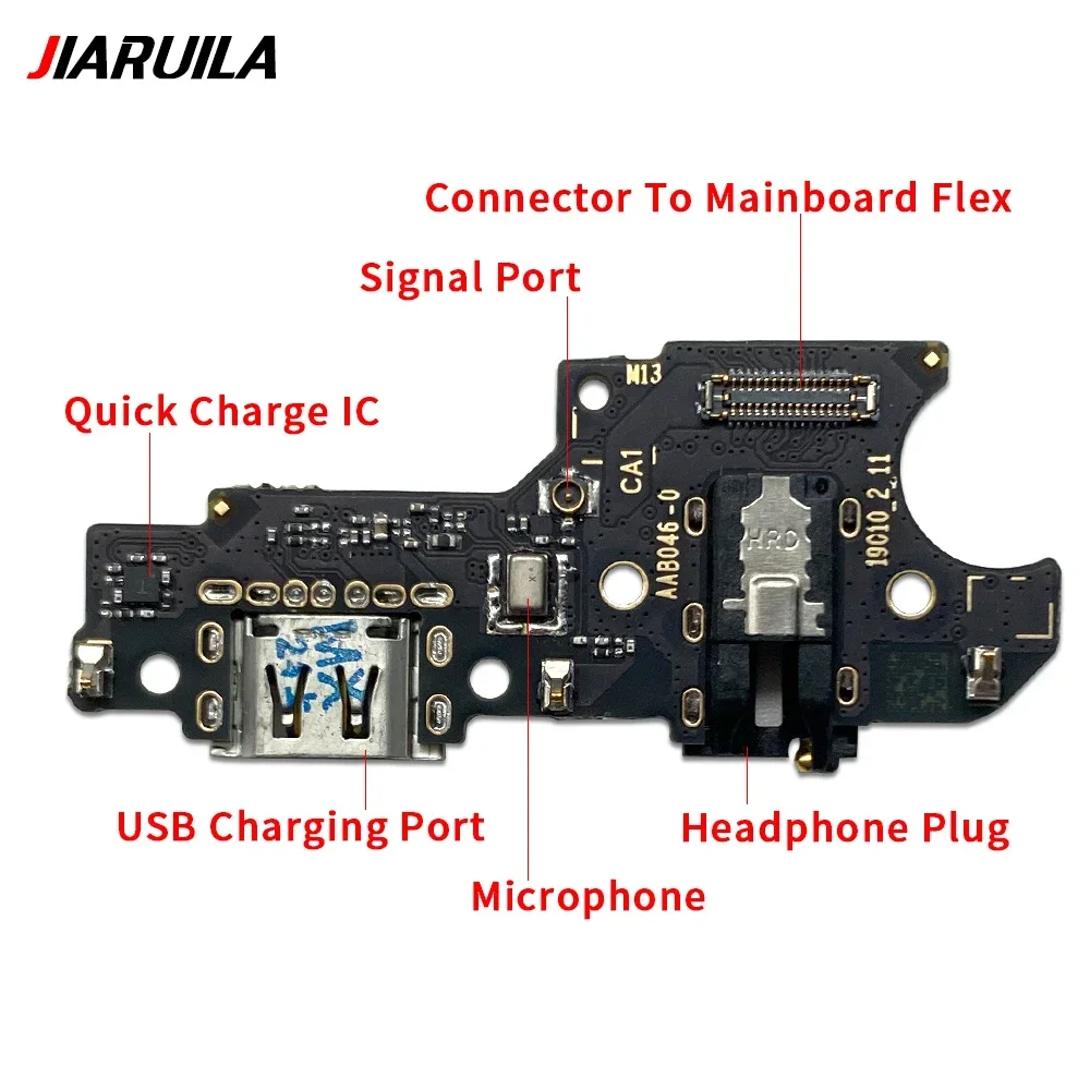 20 шт., док-станция, USB-зарядное устройство, разъем для быстрой зарядки, гибкий кабель для Oppo A74 A95 A97 5G Reno 6 Lite C11 2021 C21Y C25Y C33 (art.: 3920ca2d5deb6) - 3920ca2d5deb6