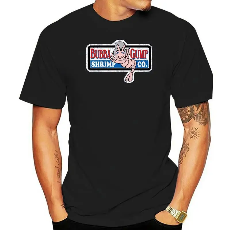 Новинка 2024 Мужская футболка модная мужская футболка Bubba Gump 8Ball оригинальные футболки