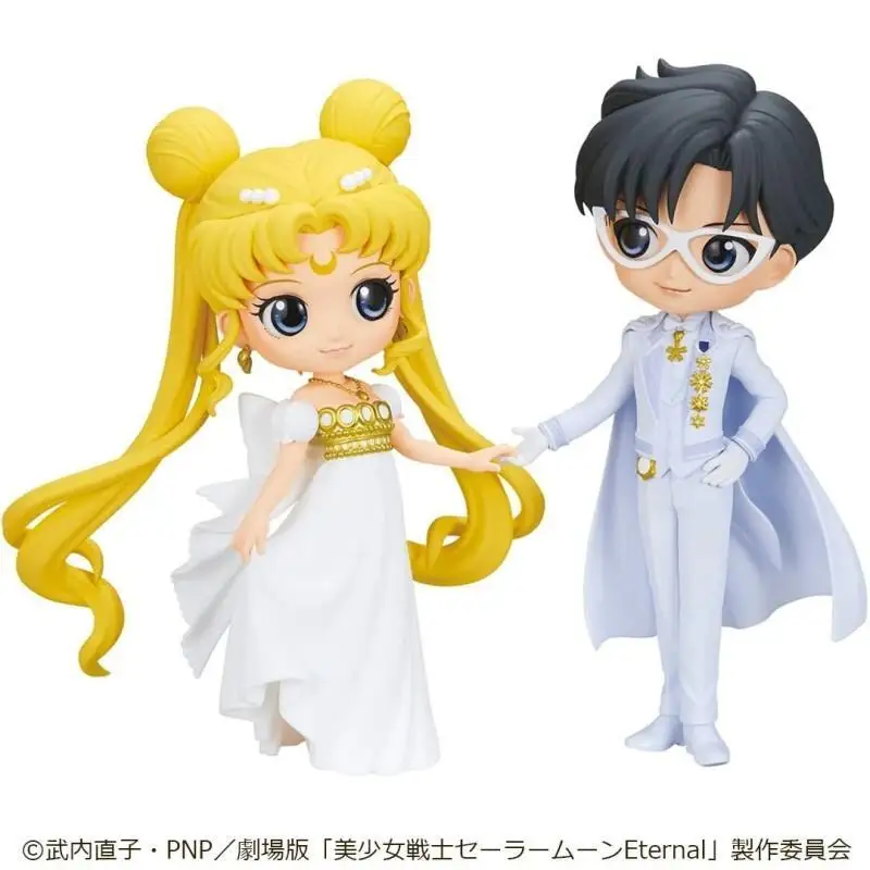 Коллекционная фигурка Bandai Disney Сейлор Мун: Принцесса в свадебном платье и маске-тюльпане, ПВХ, для коллекционеров и детей, для демонстрации на свадебных церемониях