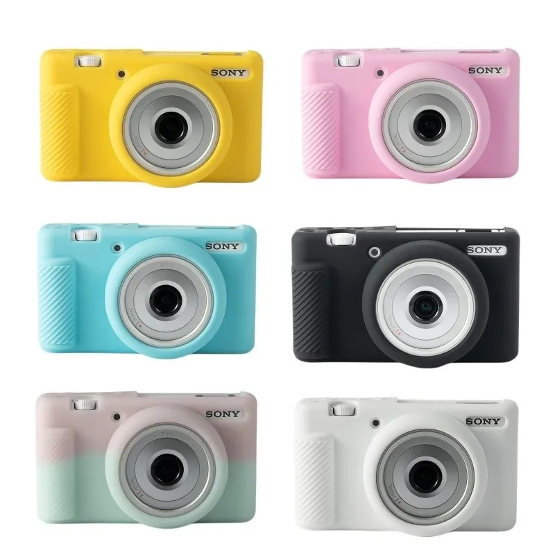 Для Sony zv-1f/zv1 M2 мягкий силиконовый защитный чехол для корпуса силиконовой камеры