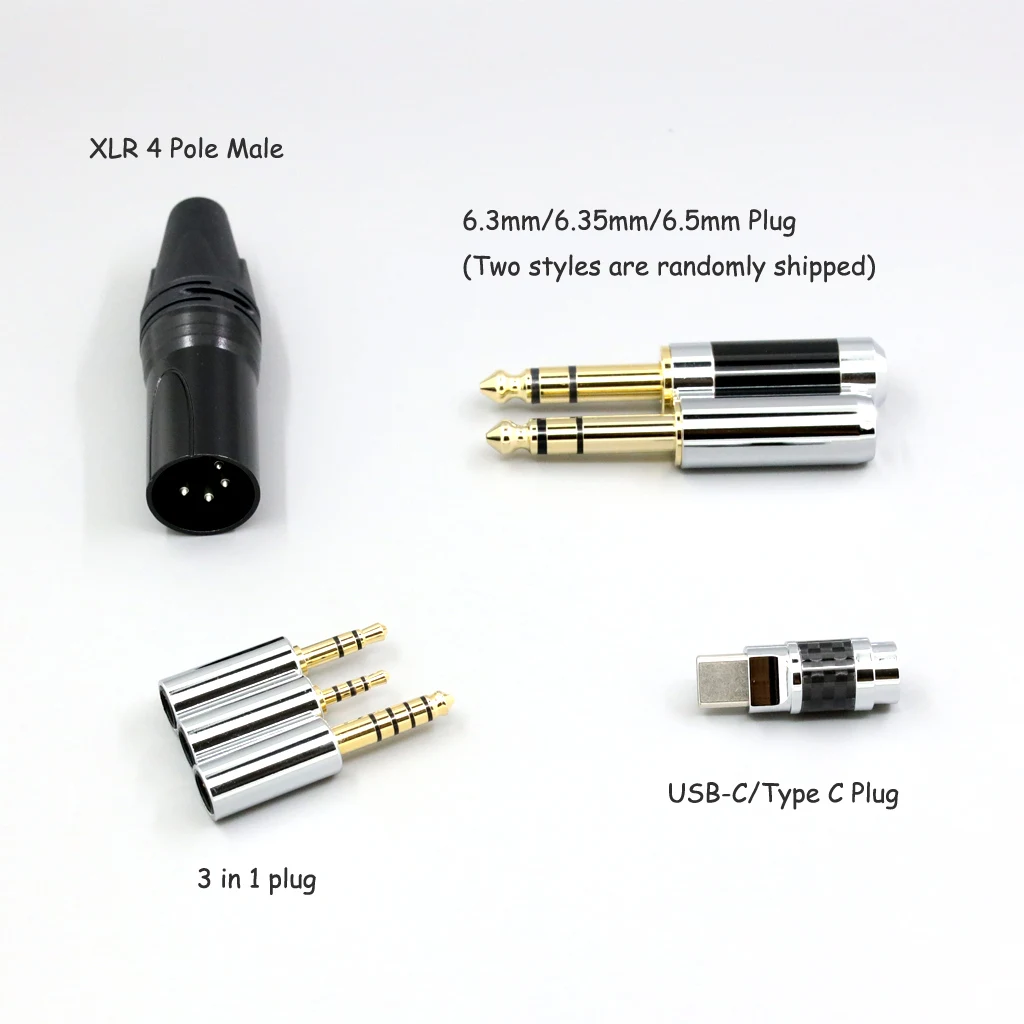 Фото Тип6 756-жильный экранирующий кабель для наушников 7n Litz OCC для Sennheiser HD800 HD800s HD820s HD820 Dharma D1000 7996 №4