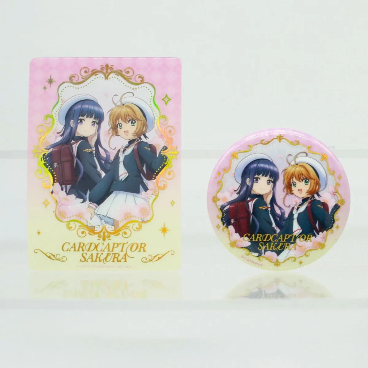 Фото Cardcaptor Skura флэш-карты блестящие значки слепая коробка коллекция игрушек японского аниме ACG аксессуары Kawaii для девочек детский подарок на день рождения №3