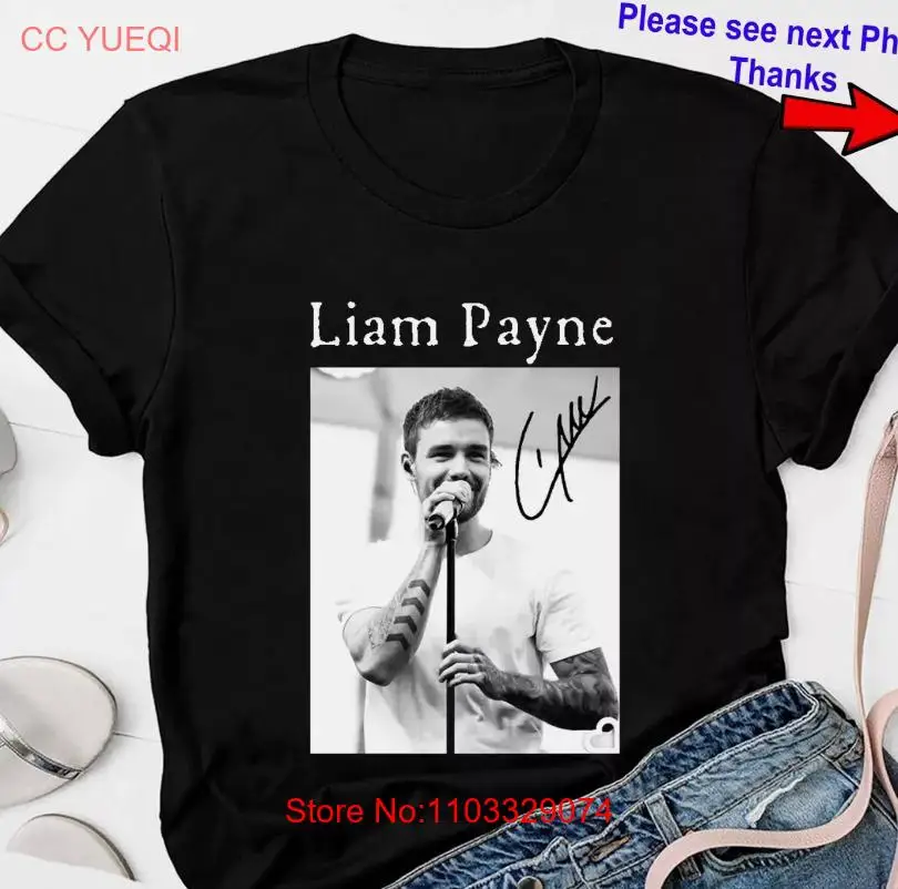 НОВАЯ рубашка Memory Liam Payne, полноразмерная рубашка для фанатов