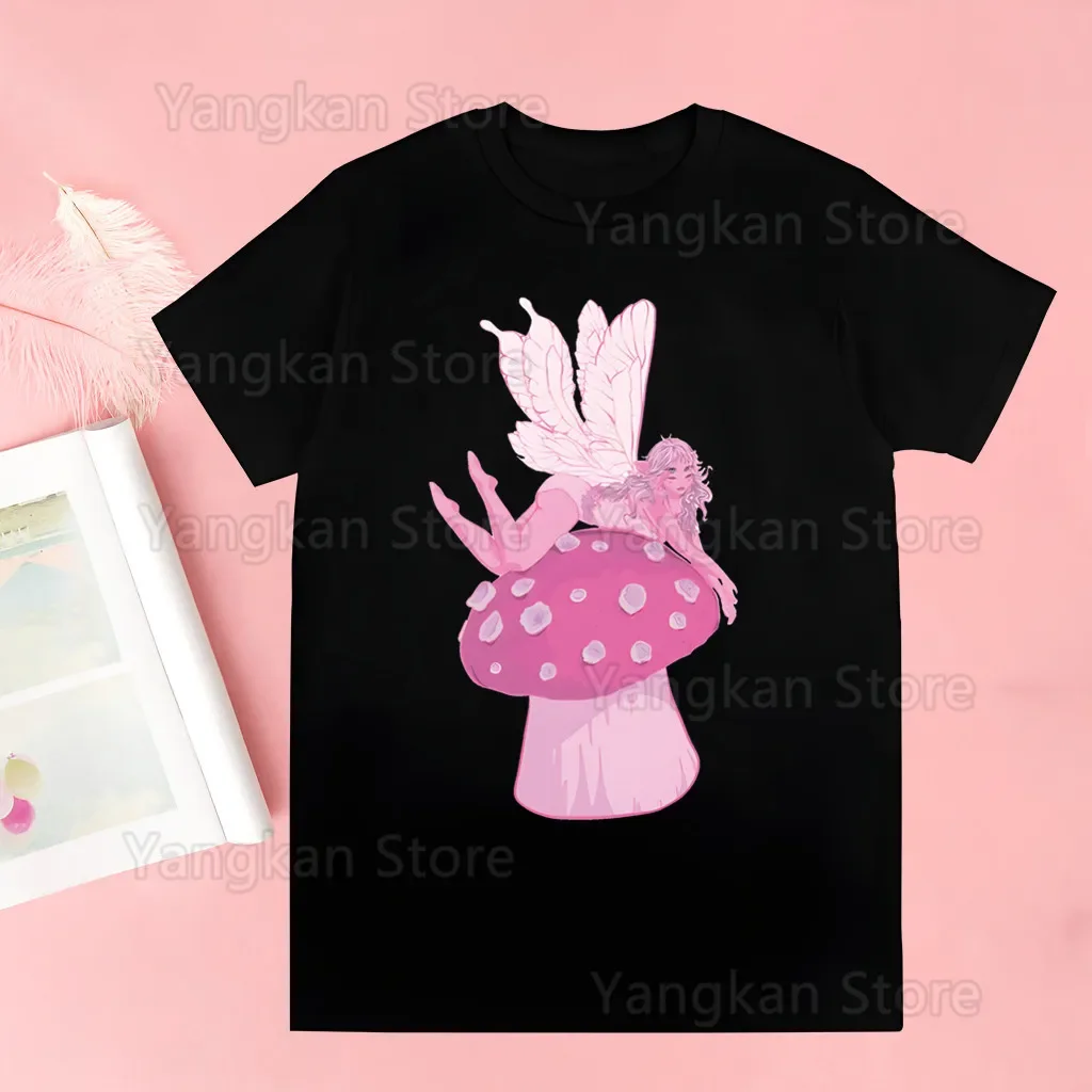 Фото Melanie Martinez Manga T-shirt,Drop Ship Aesthetic Y2k Dames Portals T Shirt Girl Harajuku Korean Style Graphic Tops №5