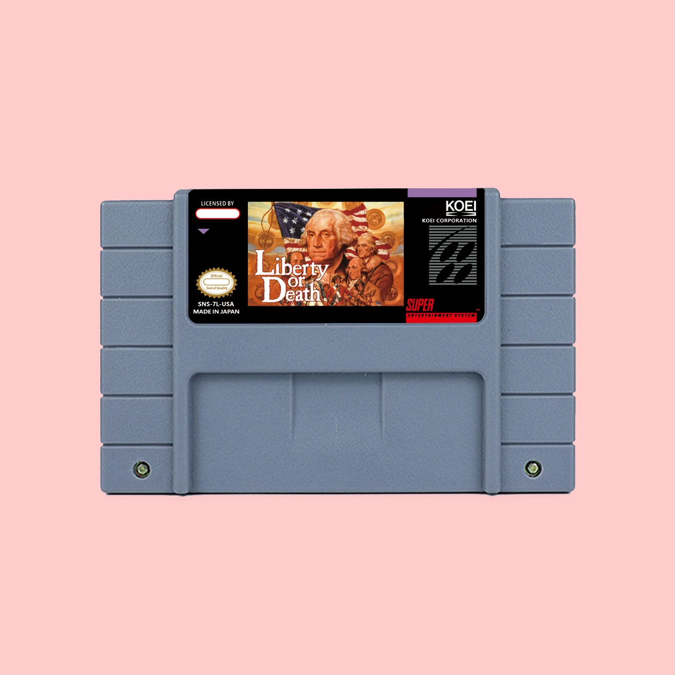 Игровой картридж Liberty or Death Action для игровых консолей SNES 16bit NTSC PAL USA EUR