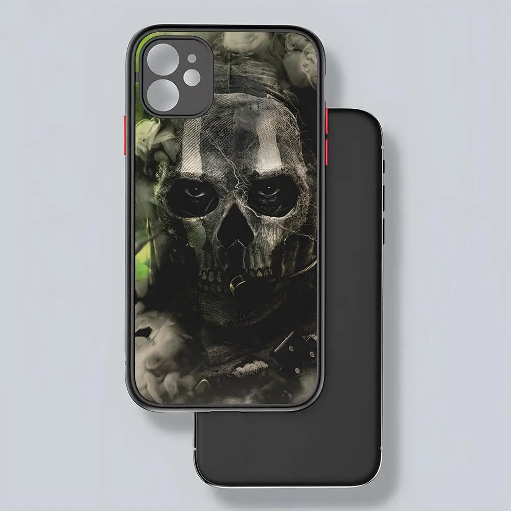 Фото Чехол для телефона Game Call Of Duty, матовый, прозрачный, для 16, 15, iPhone 12, 11, 13 Pro Max X XR 8 Plus, задняя крышка №4