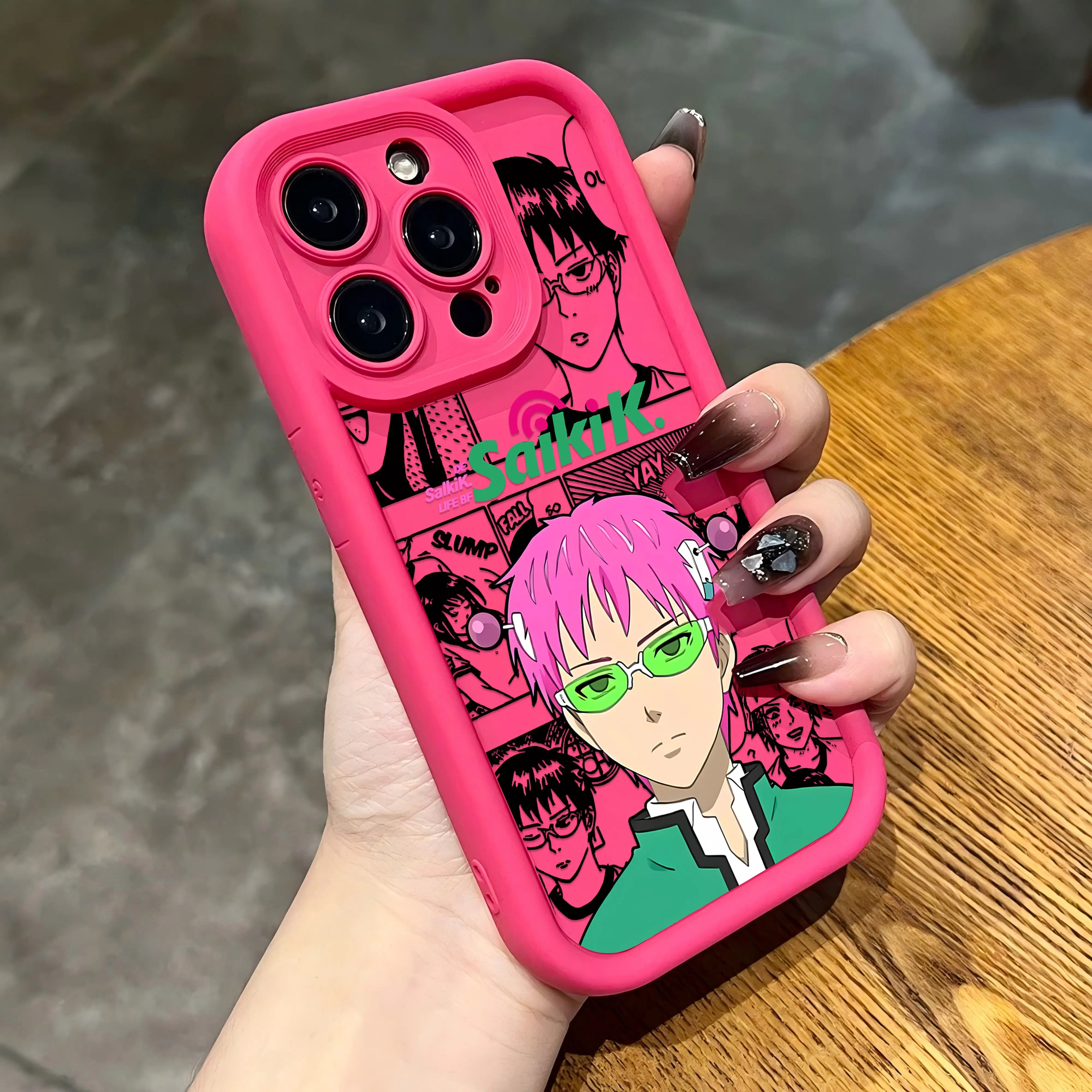 Фото Новый чехол для телефона Hot Anime Saikis K-Kusuoes для Samsung S25 S24 S23 S22 S21 S20 Note 20 Plus Ultra 4G 5G, мягкий силиконовый чехол из ТПУ №3