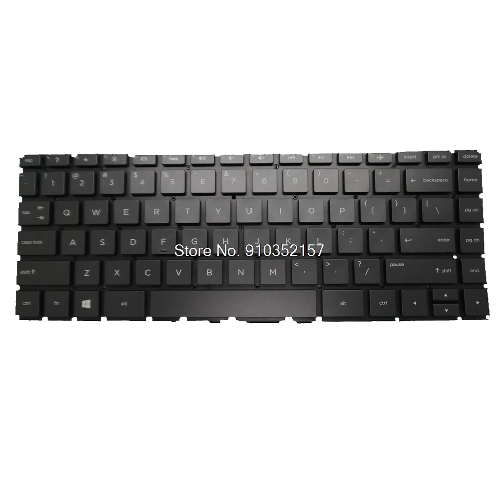 Клавиатура с подсветкой для HP Pavilion 14-AB000 14-AB100 14-AB200 14-AB013TU V150546BS1, США, Новинка