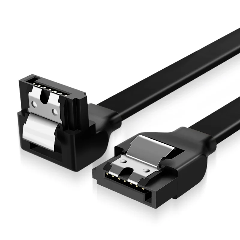 1 шт. SATA кабель 3,0 для жесткого диска SSD адаптер HDD кабель прямой 90 градусов Sata 3,0 кабель для материнской платы Asus MSI Gigabyte