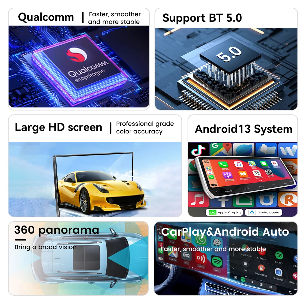 15,6-дюймовый автомобильный радиоприемник CarPlay Android 13 для Ford F150 2015-2021, мультимедийный плеер с сенсорным экраном, GPS-навигация, головное устройство DSP BT (art.: 3920d0db3425f) - 3920d0db3425f