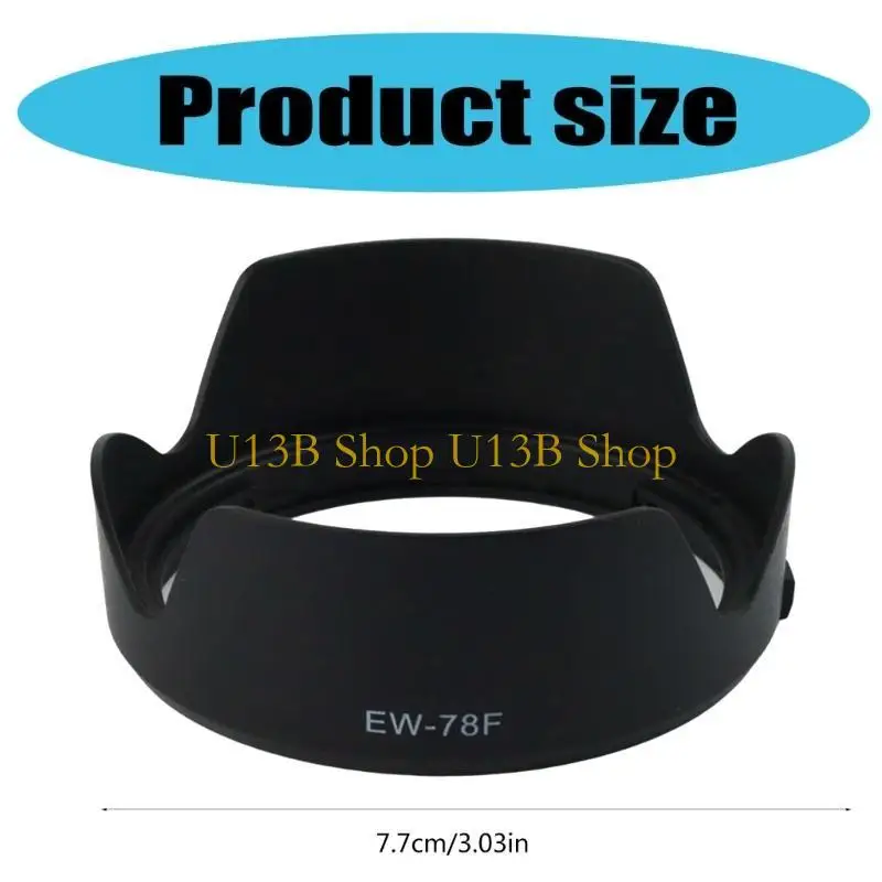 Качественный капюшон U13B для RF24-240 мм F4-6.3 Lens Lens Lens Lens улучшает контраст (art.: 3920d17cb8b3a) - 3920d17cb8b3a