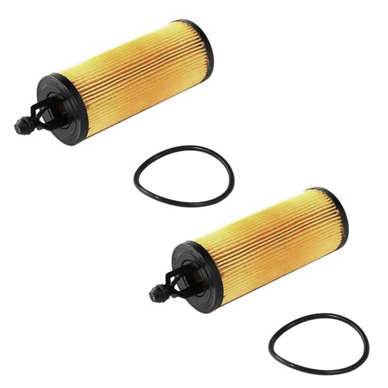 2X масляный фильтр, автомобильный масляный фильтр для JEEP Grand Cherokee / Wrangler / Chrysler / DODGE RAM PROMASTER 68191349AA 68191349AA