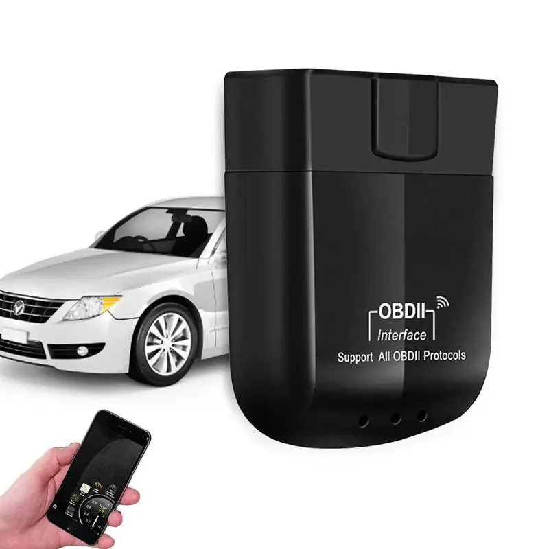 Считыватель кодов Mini OBD2 ELM-327 V1.5 WIFI диагностический инструмент для проверки двигателя Super ELM-327 Автомобильный диагностический сканер для IOS 25K80