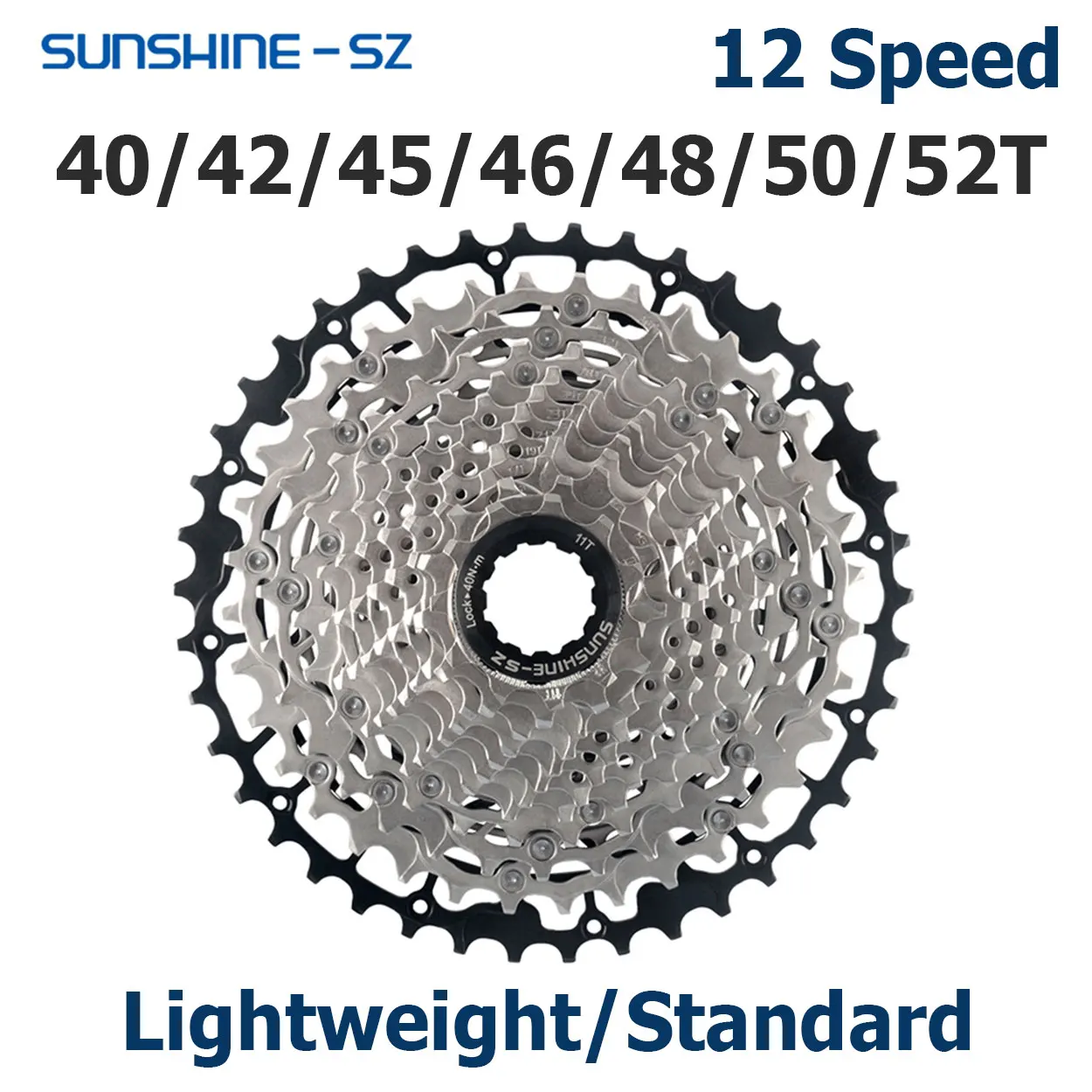 Sunshine MTB 12-скоростной кассетный горный велосипед 12 В K7 велосипедный маховик 12S HG велосипедная звездочка для Shimano M6100 M7100 M8100 Велоспорт