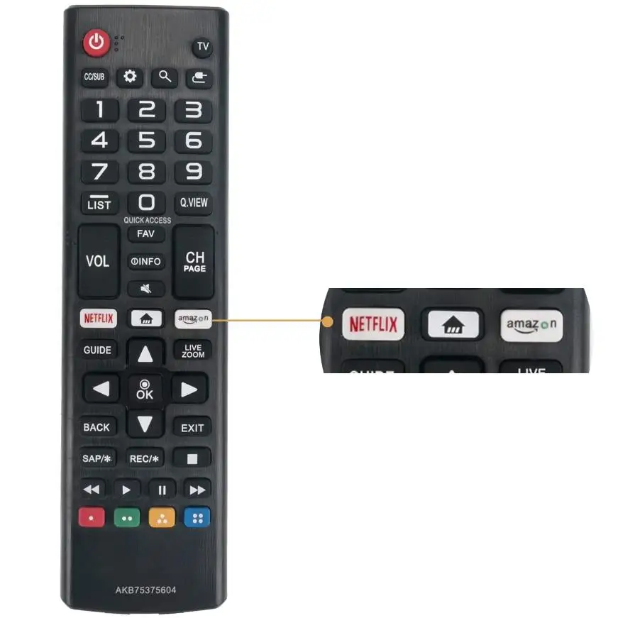 Фото Новый АКБ 75375604   Универсальный пульт дистанционного управления для G TV32LJ610V 43UJ634V 49UJ634V 55UJ634V 65UJ634V 43UJ6309 49UJ6309 60UJ 6309 65UJ №3