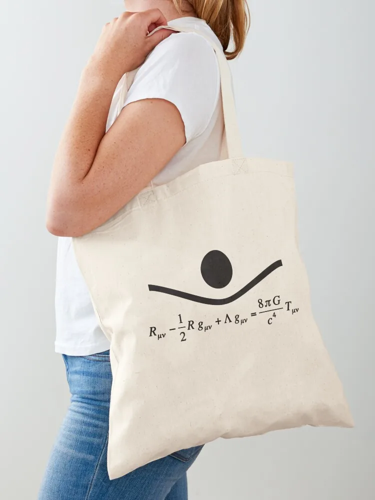 Фото Сумка-тоут Formula of General Relativity, холщовая сумка для покупок, сумка на тележке для женщин №2