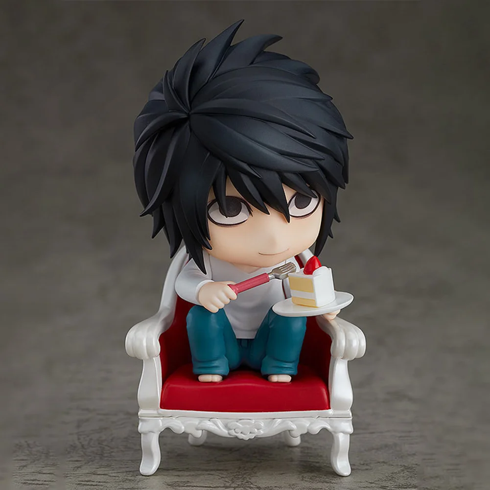 Фото Фигурка аниме DeathNote L1200 #   Съемная фигурка Ягами Легкая коллекция статуя декор для рабочего стола L фигурка модель игрушки Подарки №2