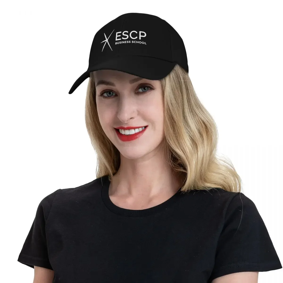 Фото Бейсбольная кепка с логотипом Escp College, летняя шляпа, новая шляпа для альпинизма, мужская одежда для гольфа, женская №5