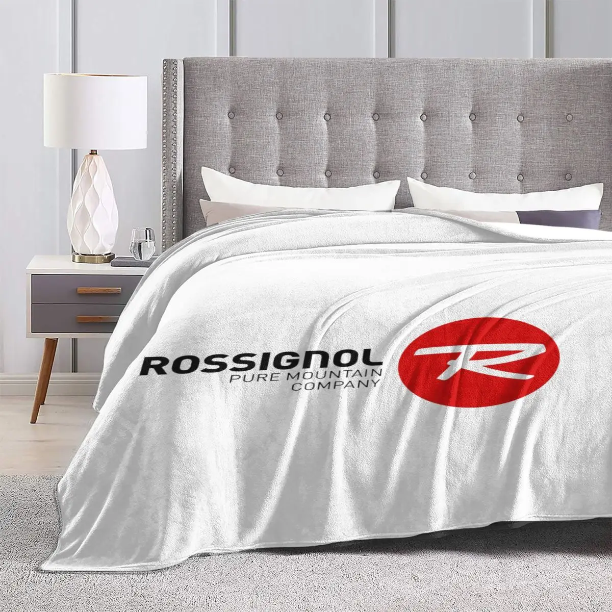 Фото Одеяло Rossignol Pure Mountain Products, мягкое теплое фланелевое одеяло, покрывало для кровати, гостиной, пикника, путешествия, домашний диван №3