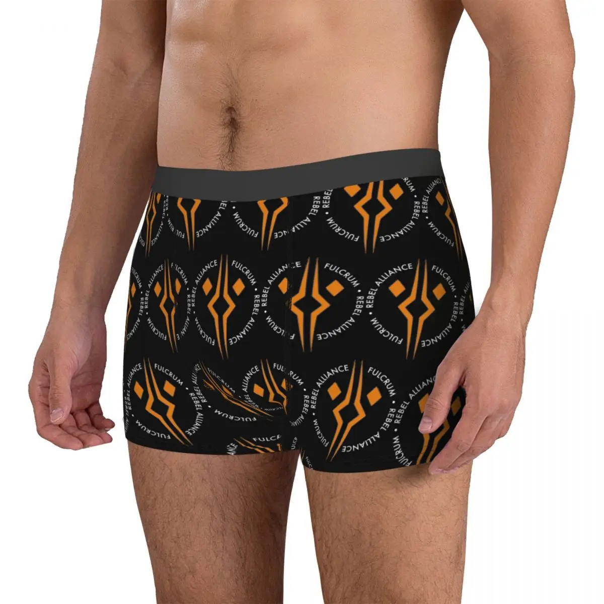 Фото Сексуальные мужские трусы-боксеры ASHOKA SILLHOUTE уникальные 14 Undies весенние носимые уникальные забавные новинки №2