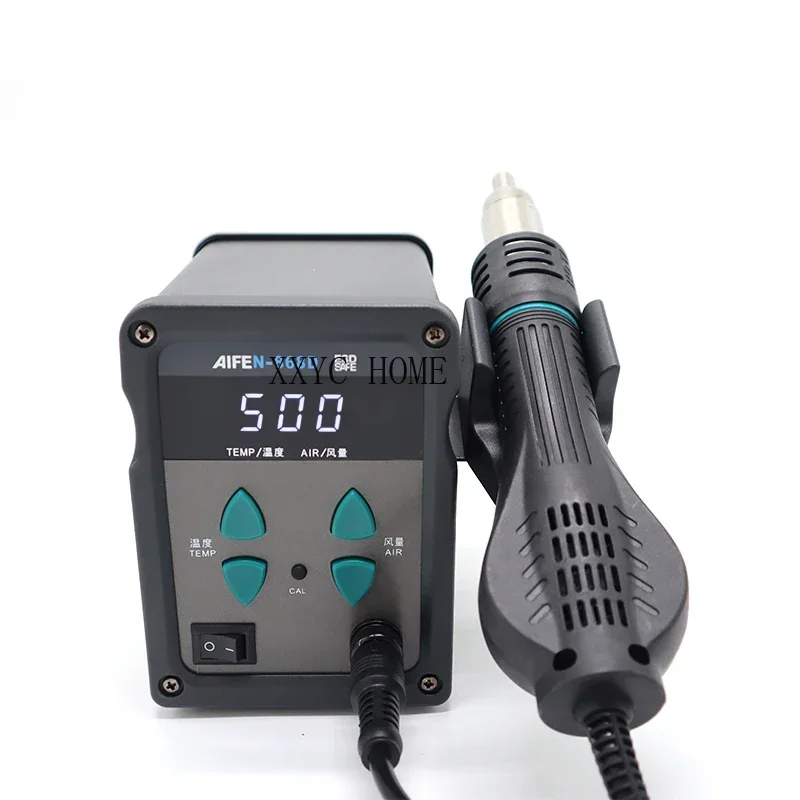 AIFEN-868D Stasiun Udara Panas 700W LED Digital Solder Besi Pematrian Ulang Stasiun Solder Pistol Panas для Perbaikan Pengelas