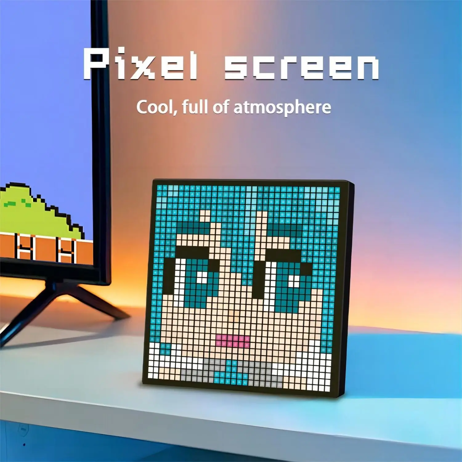 Дисплей для управления мобильным телефоном, 32x32