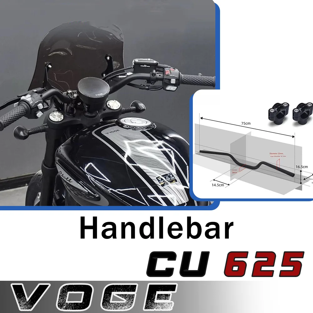 Для VOGE CU625 voge 625cu модифицированный руль мотоцикла Xiaoyan ручка направления крана нижняя ручка из алюминиевого сплава Мотоциклы и оборудование