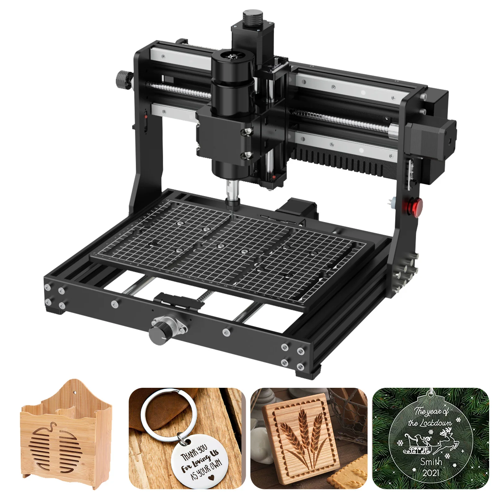 TWOWIN CNC 3020 Plus лазерный гравер гравировальный станок с ЧПУ 500 Вт шпиндель GRBL Control DIY фрезерный станок фрезерный станок по дереву