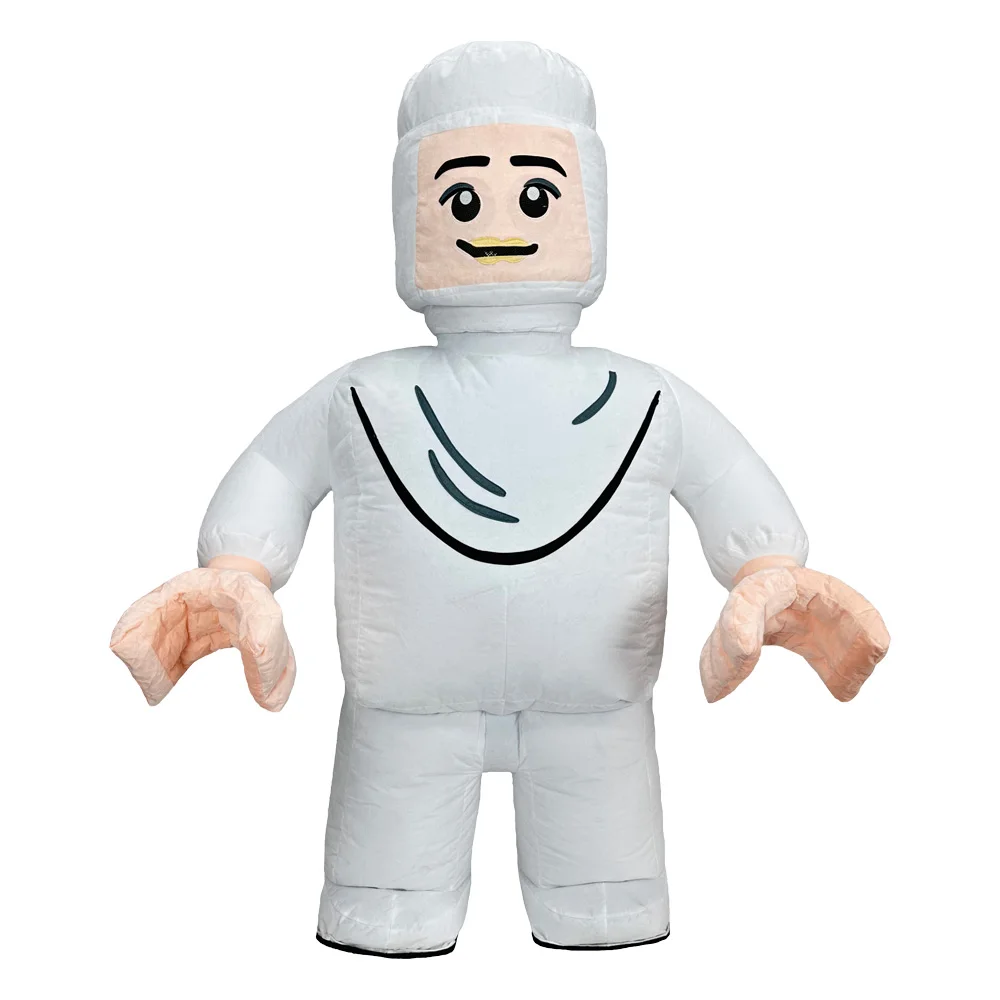 Надувной костюм Block Man, парад талисмана, персонаж для взрослых, косплей, Хэллоуин, Рождественская вечеринка, плюшевый комплект для выступлений