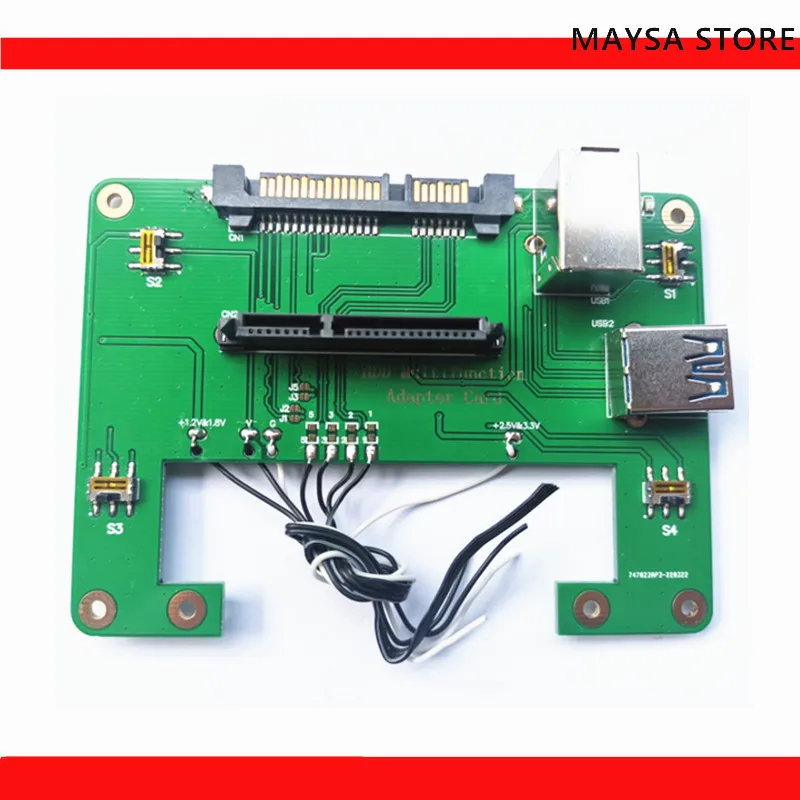 Адаптер USB-SATA SSD Ремонт напряжения Flying Line Jump Wire USB flash CF SD TF Bad Sector Восстановление данных для PC3000