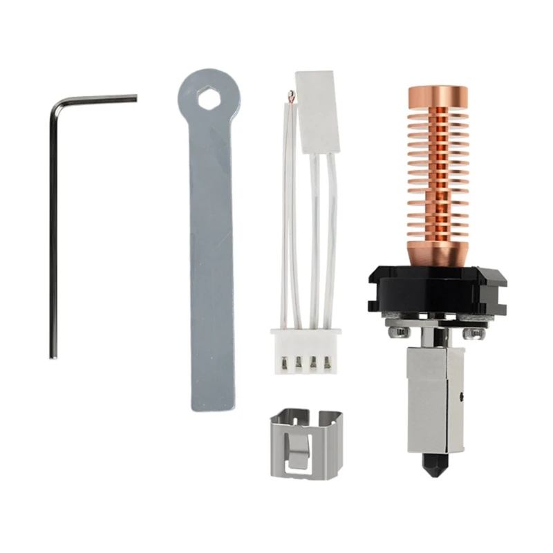 Фото 5M/5MPro Hotend Caremic Комплект нагревательного блока Деталь для 3D-печати для повышения точности D2RC №2