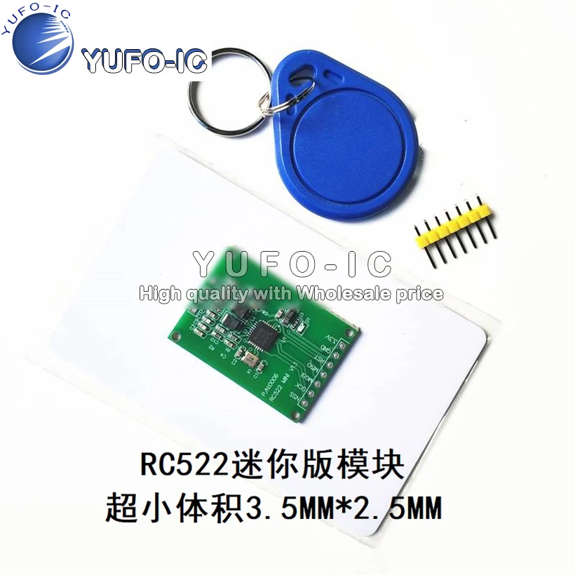 MFRC522 RC522 RFID радиочастотная индукционная IC-карта модуль чтения и записи небольшого размера мини 13,56 МГц