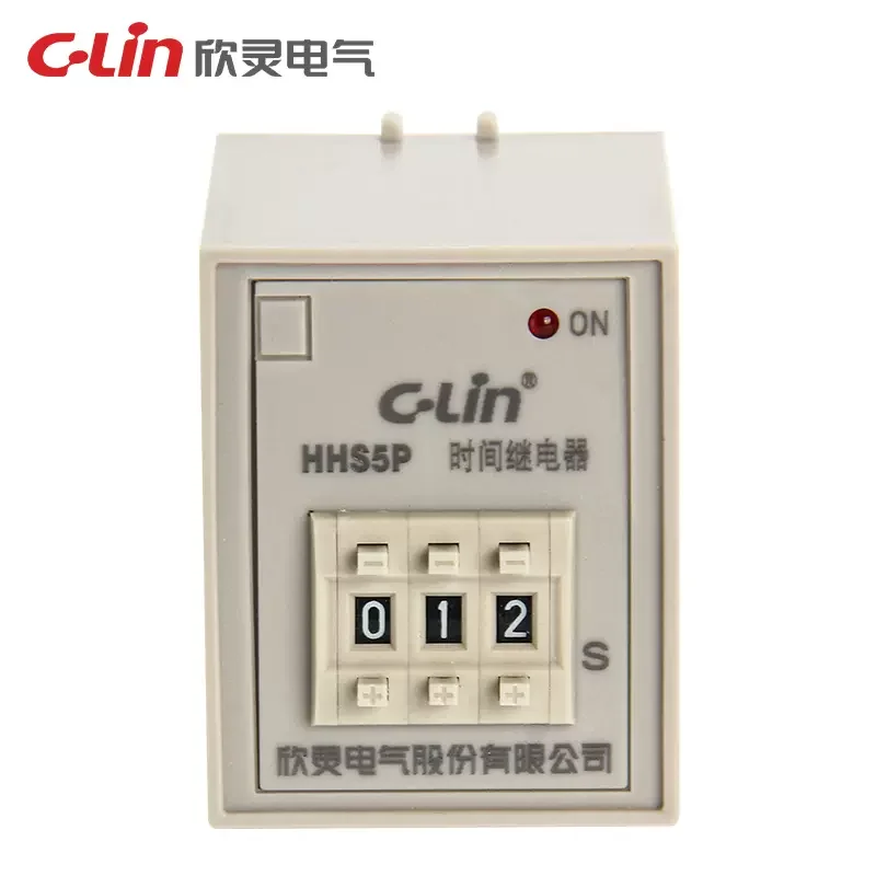 Аутентичное оригинальное реле времени задержки C-Lin HHS5P AC380V AC220V DC24V 9.9S 99S 99M 9.99S 99.9S 999S