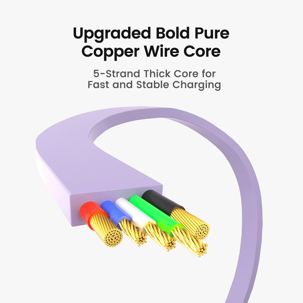 Фото PD 240 Вт USB C — USB C PD Кабель для iPhone Samsung Шнур для быстрой зарядки данных Выдвижной кабель для зарядного устройства типа C Провод для ПК Ноутбуки №5