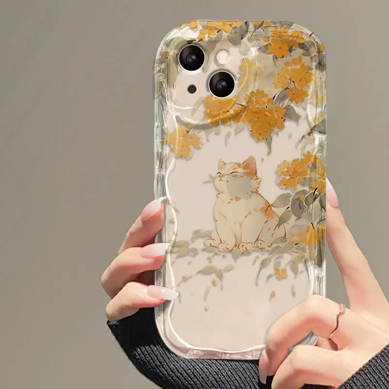 Фото Чехол для iPhone 15 14 13 12 11 Pro Max XR X XS 14 15 7 8 Plus SE Y2K №3