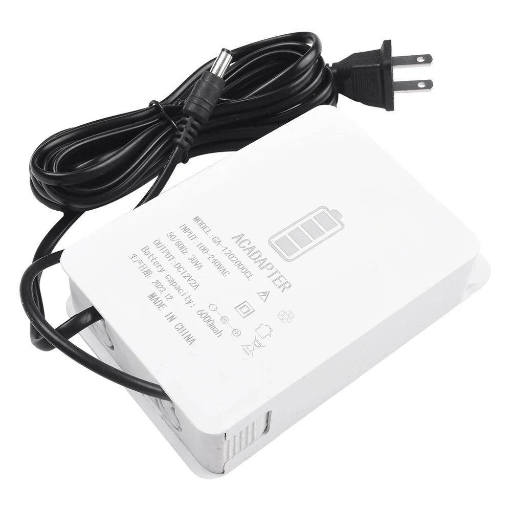 12V-2A источник бесперебойного питания, мини-аккумулятор, резервный интерфейс с защитной платой батареи, запчасти для электроприборов