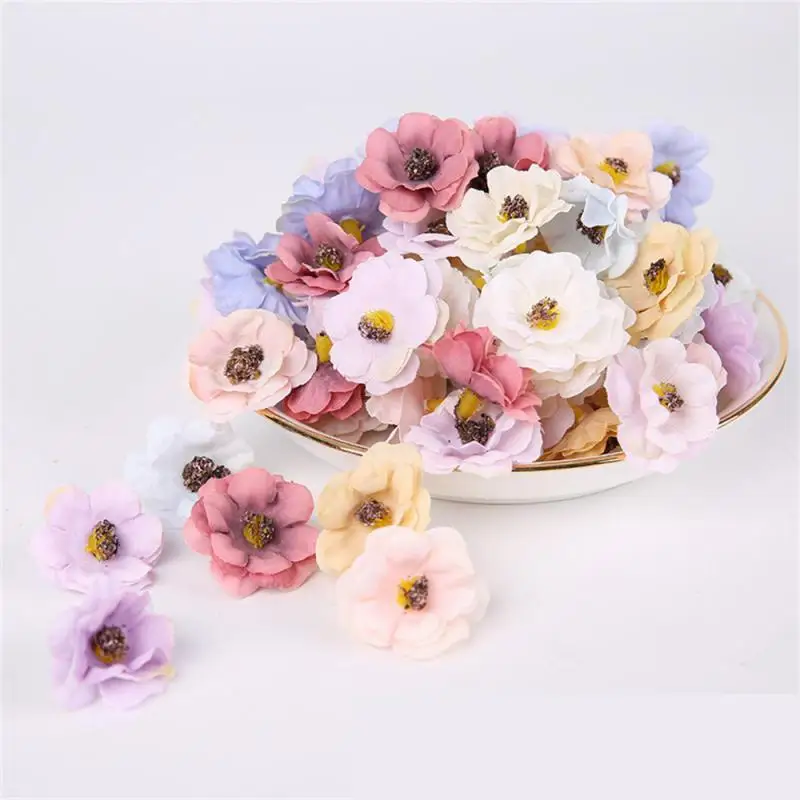 Three-layer Daisy Simulation Flower Head Diy Handmade Headdress Hat Decoration Material New Flower