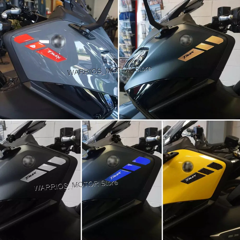 Фото For Yamaha T-max Tech Max Tmax560 Tmax 560 2022 Motorcycle Front Protection Stickers Waterproof Decal №4