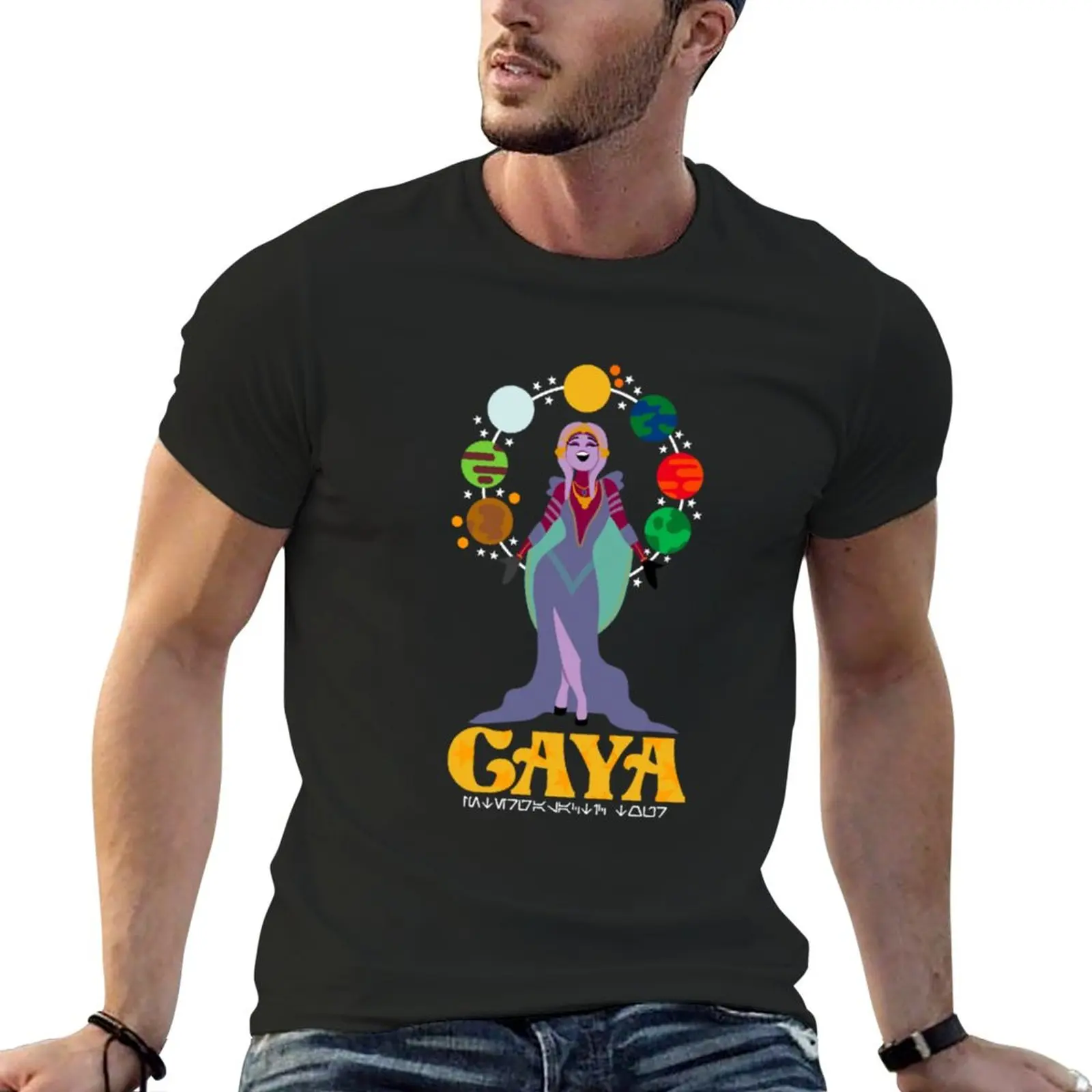 Новая футболка Gaya, Мужская одежда, футболки оверсайз, тяжелые футболки, короткая футболка, простые футболки для мужчин