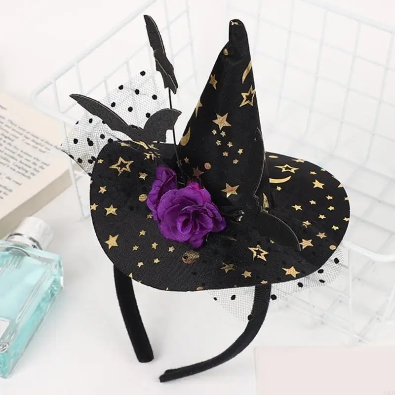 Фото N5KB Party Wizard Hairband Halloween Cos-Play Headds Costum №2