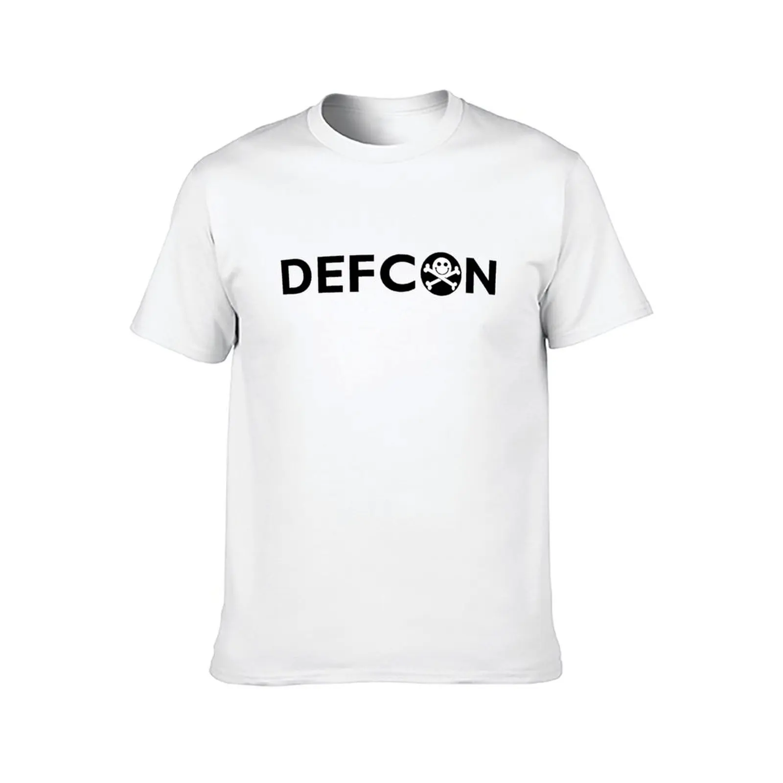 Фото Футболка с логотипом Defcon, хлопковые футболки, мужская футболка из 100% персонализированной футболки №2