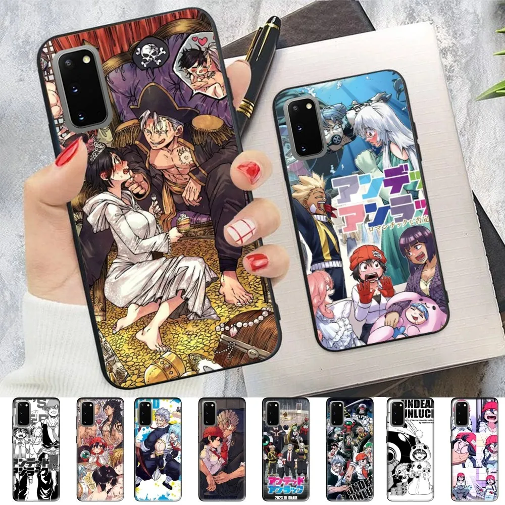 Чехол для телефона UNDEAD UNLUCK для Samsung S 9 10 20 21 22 23 30 23plus lite Ultra FE S10lite Fundas