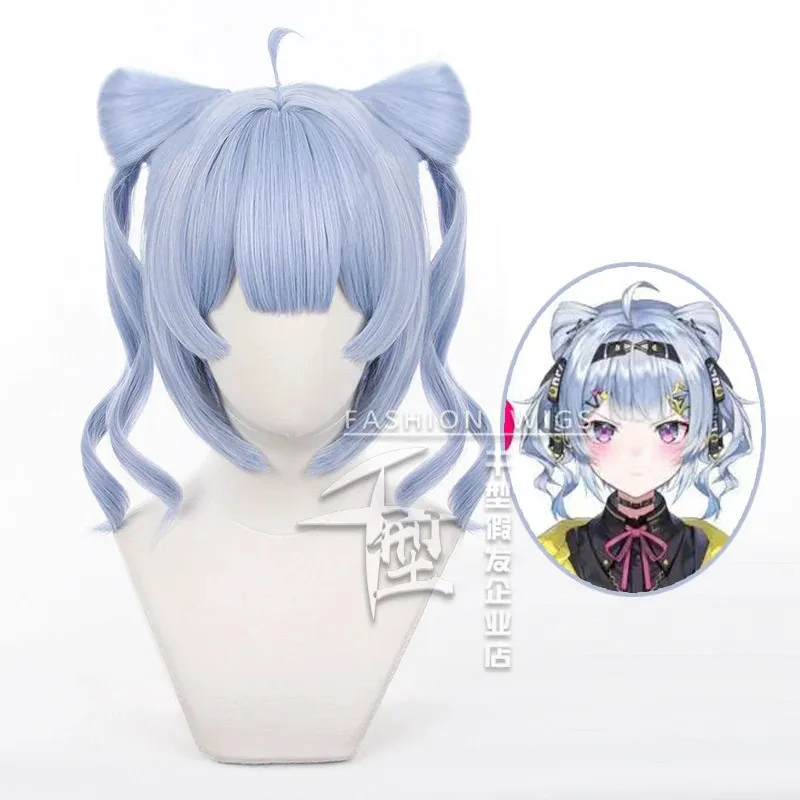 НовыйVirtual YouTuber VTuber Zaion Lanza, парик для косплея, женские термостойкие синтетические волосы, реквизит для косплея на Хэллоуин, 2025