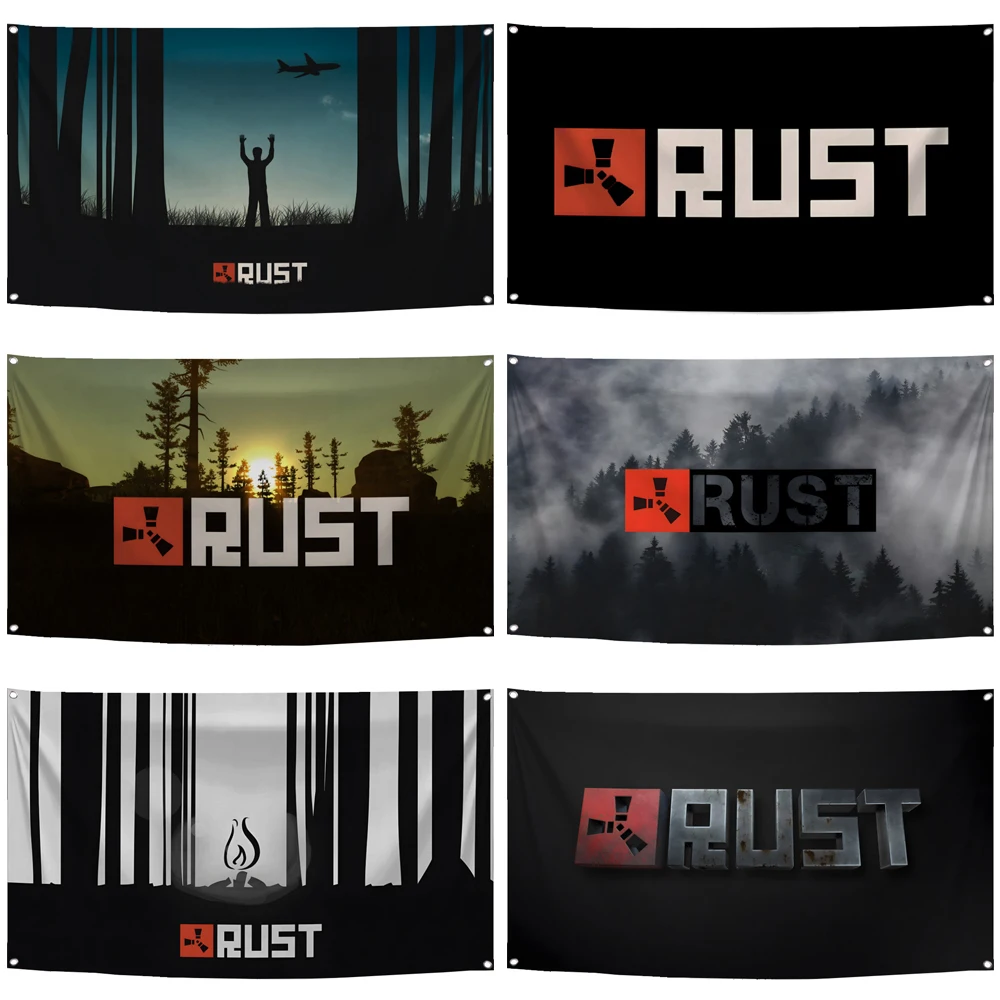 2 × 3 фута 3 × 5 футов флаг RUSTs игровой гобелен с принтом из полиэстера баннер для декора