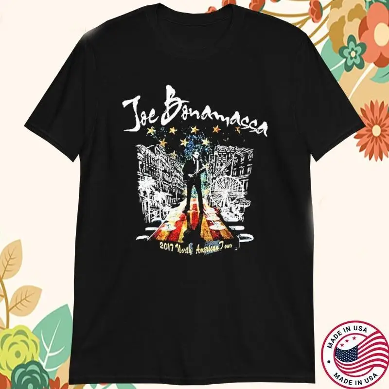 Футболка Joe Bonamassa 2017, North American Tour, размер S-5XL