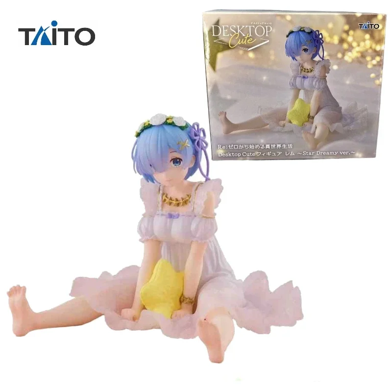 В наличии Taito Re: Жизнь в другом мире от нуля Rem Star Dreamy Ver. Настольная милая кукла, аниме, фигурка, игрушка, подарочная модель
