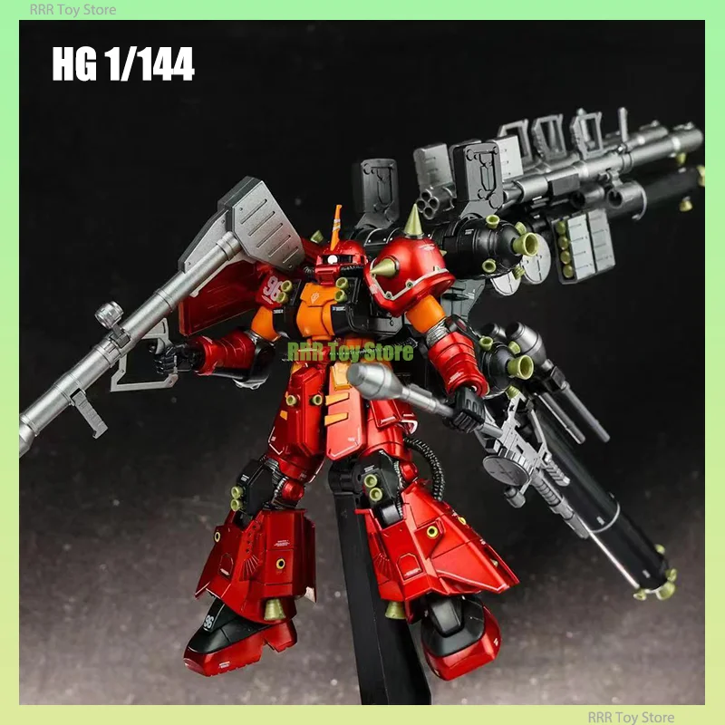 WEIMEI WM HG 1/144 психозаку, набор моделей с металлической отделкой, Xingdong, тип высокой мобильности, ZAKU II, MS-06R THUNDERBOLT VER, пластиковые игрушки