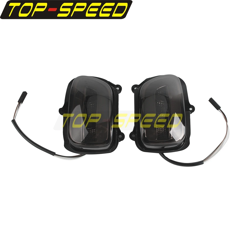 Фото Передняя светодиодная сигнальная лампа мотоцикла для Honda Gold Wing GL1800 Goldwing GL 1800 01-17, зеркало заднего вида, указатели поворота №3