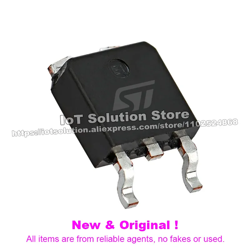 (1PCS) STD65N160M9 STD80N450K6 STD888T4 STGD3NB60SDT4 STGD5NB120SZT4 STGD20N45LZAG STPS640CB-TR Original New (art.: 3920cff5da919) - 3920cff5da919