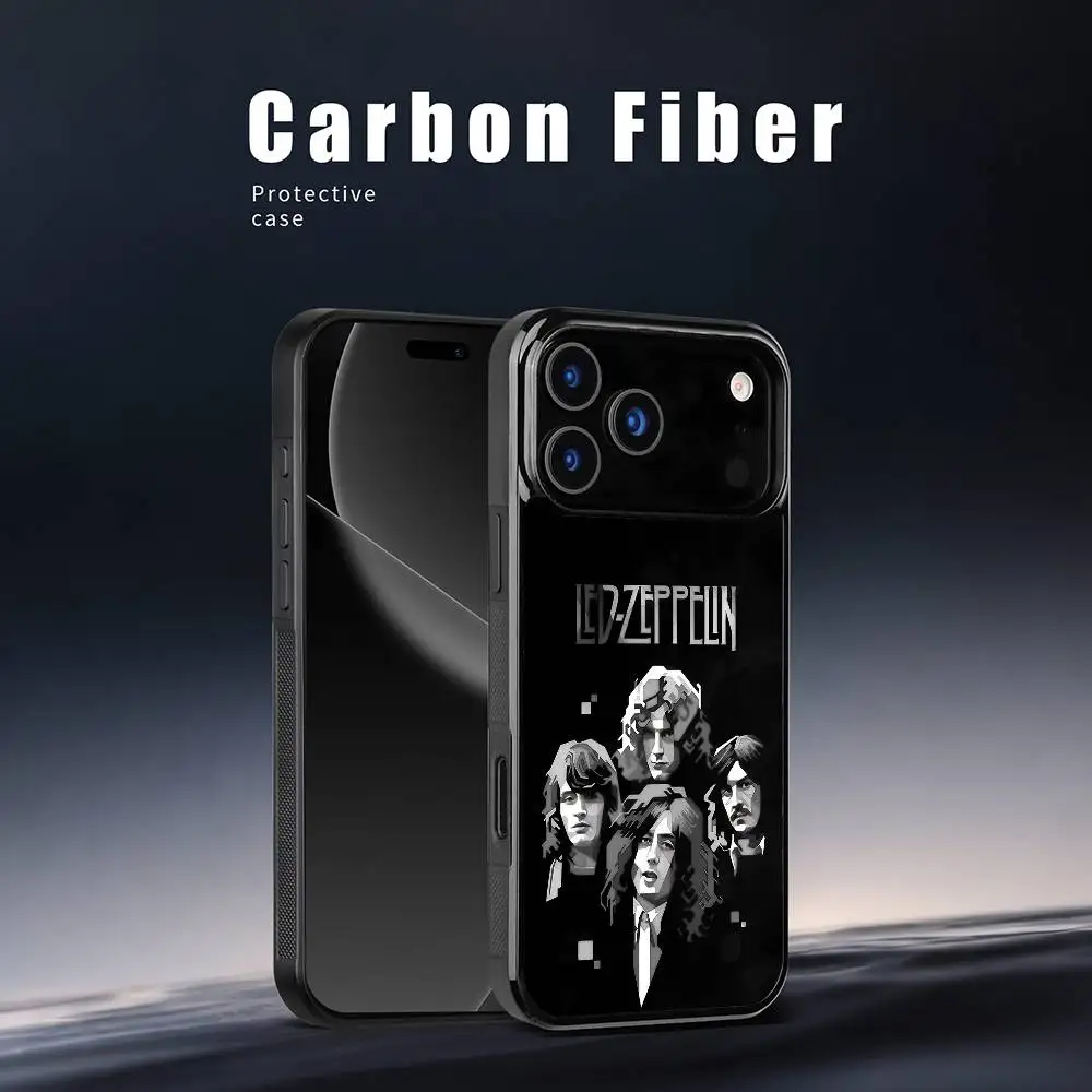 Чехол для телефона L-Led Bank Z-Zeppelins для iPhone 17, 16, 15, 14, 13, 12, 11 Pro Xs Max Mini Plus Celulares Hard Funda